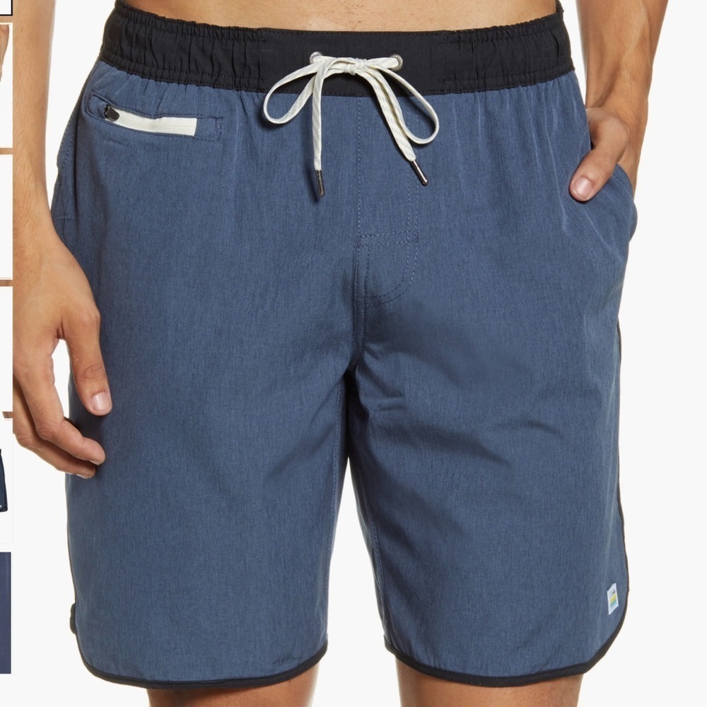 Vuori Banks Performance / hybrid shorts Blue gray color